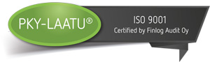 certified by finlog audit oy 9001 2