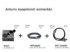 KS943 antureiden jatkokaapeli
