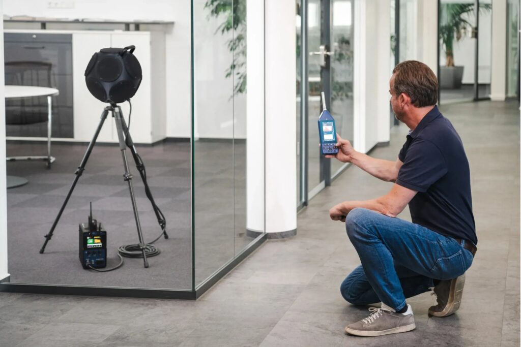 Norsonic Nor145 äänimittauksessa