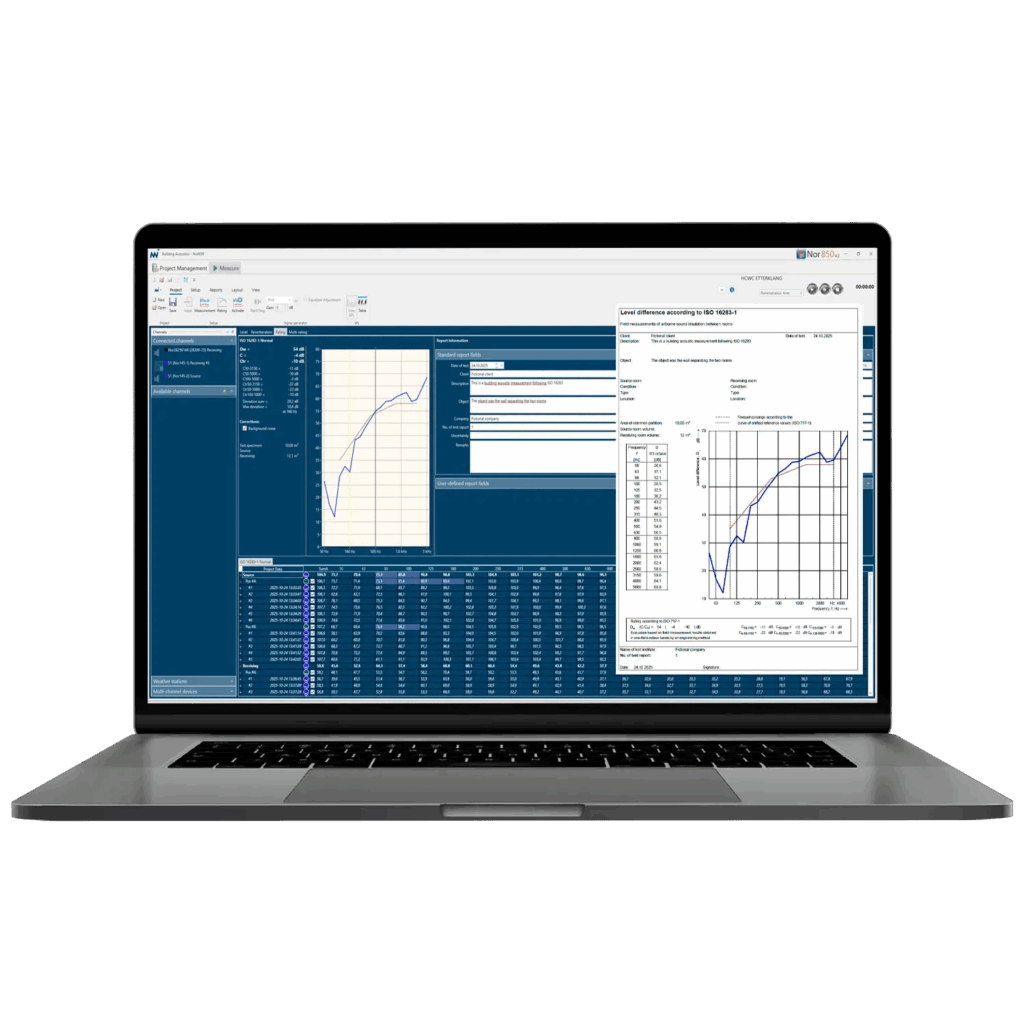 Norsonic Nor850 Building Acoustics