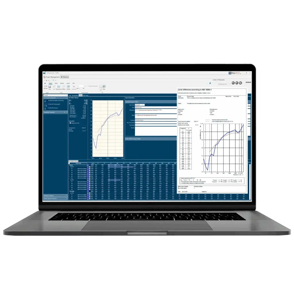 Norsonic Nor850 Building Acoustics