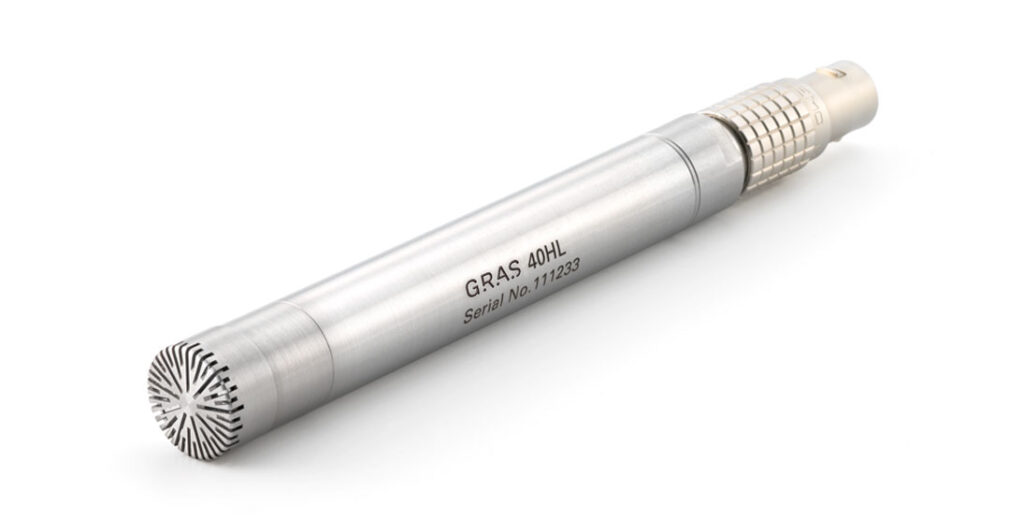 GRAS 40HL 1/2″ LEMO-matalakohinainen mikrofonijärjestelmä