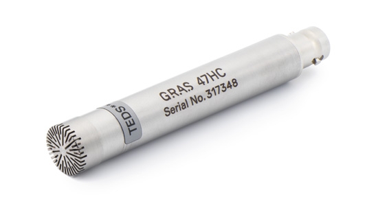 GRAS 47HC 1/2″ CCP-matalakohinainen mikrofonijärjestelmä