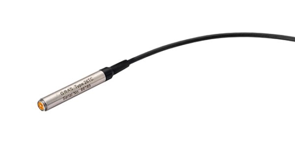 GRAS 26TC 1/4″ esivahvistin, TEDS, 3 m kaapeli