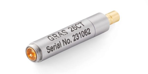 GRAS 26CT 1/4″ CCP-esivahvistin, hyvin lyhyt, SMB