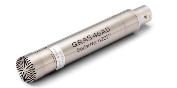 GRAS 46AD 1/2" CCP Pressure -mittausmikrofonisetti, korkea herkkyys