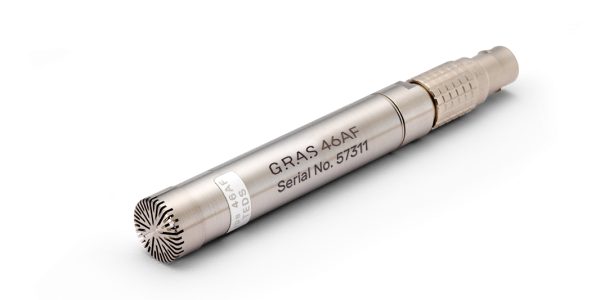 GRAS 46AF 1/2" LEMO Free-field -mittausmikrofonisetti