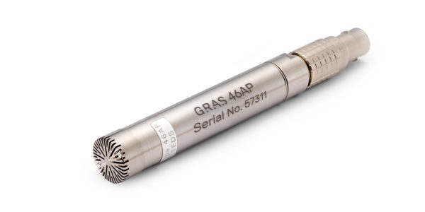 GRAS 46AP 1/2" LEMO Pressure -mittausmikrofonisetti, korkea herkkyys