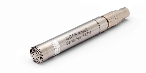 GRAS 46AR 1/2" LEMO Random Incidence -mittausmikrofonisetti