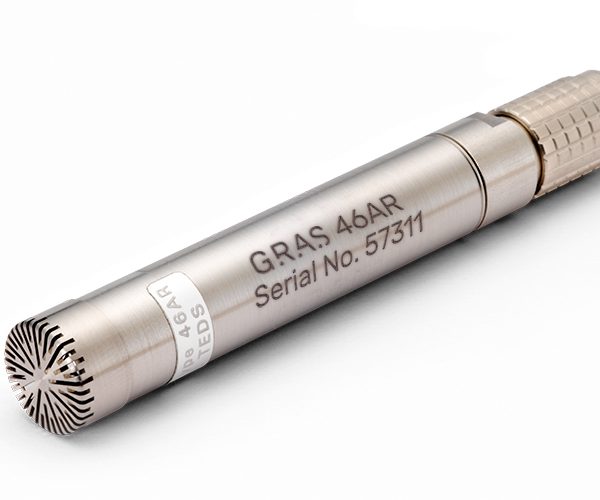 GRAS 46AR 1/2" LEMO Random Incidence -mittausmikrofonisetti