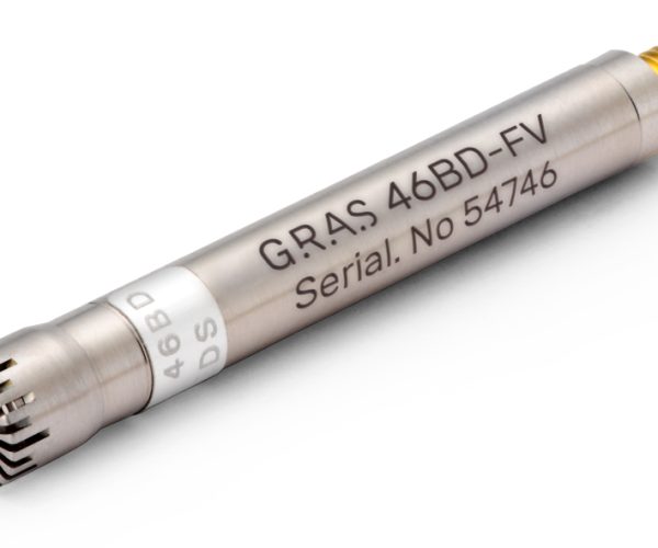 GRAS 46BD-FV 1/4" CCP Pressure -mittausmikrofonisetti, etuventtiili