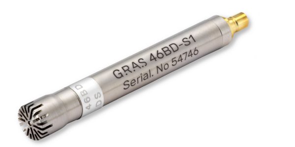 GRAS 46BD-S1 1/4" CCP Pressure -mittausmikrofonisetti, SMB-liitin