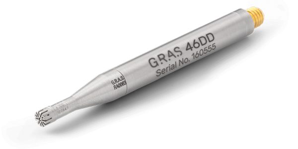 GRAS 46DD 1/8" CCP Pressure -mittausmikrofonisetti