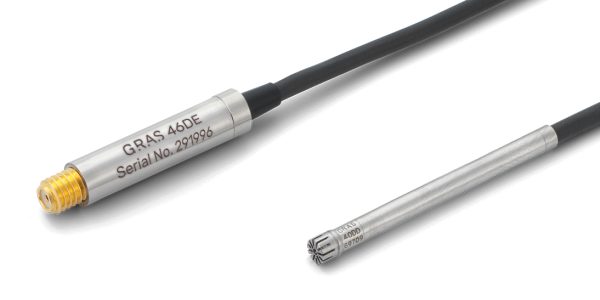 GRAS 46DE 1/8" CCP Pressure -mittausmikrofonisetti
